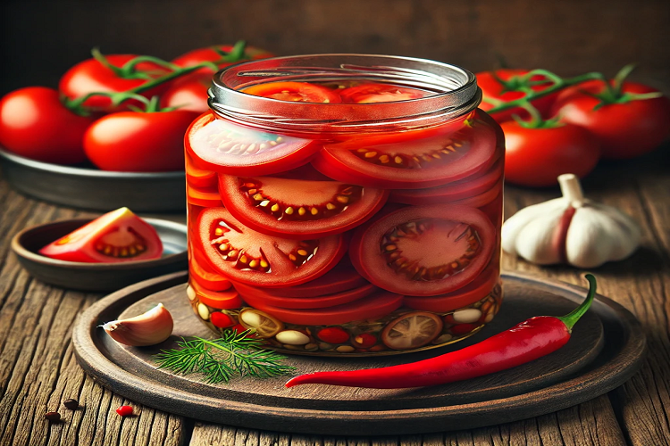 Dilimli Domates Turşusu Üretimi